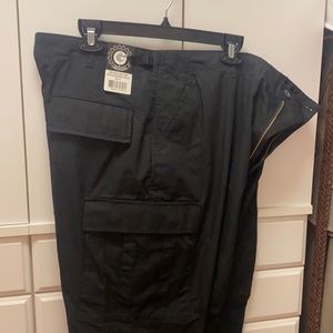 Brand new black tactical cargo pants